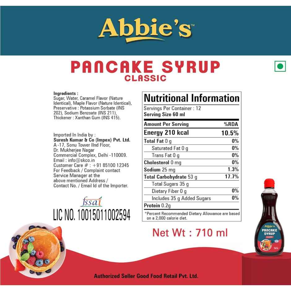 Abbie's Pancake Syrup