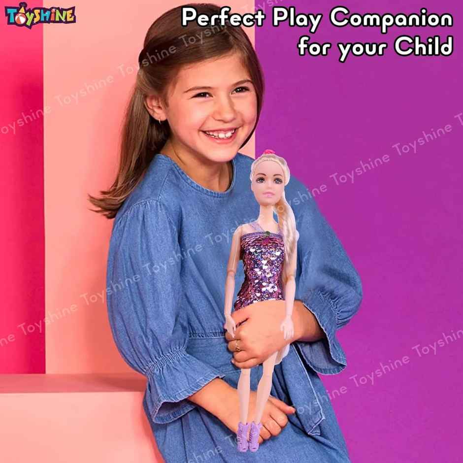 Toyshine Cute Alia Doll With Fuse Beads Accessory Creation Set And Storage Box - Assorted