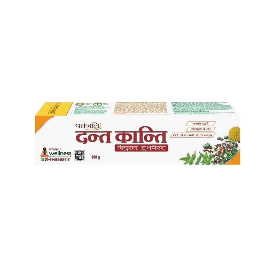 Patanjali Ayurveda Dant Kanti Natural paste Tooth Paste 100g