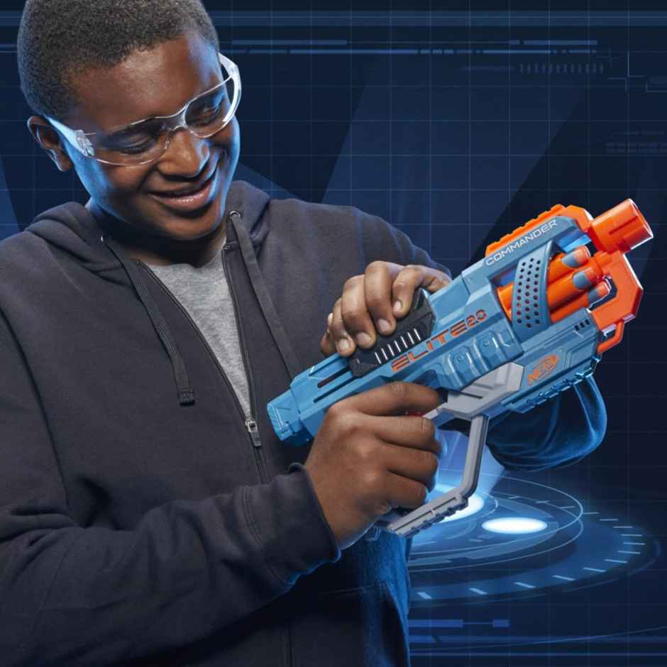 Hasbro Nerf Elite 2.0 Commander RD-6 - Ultimate Dart Blasting Adventure