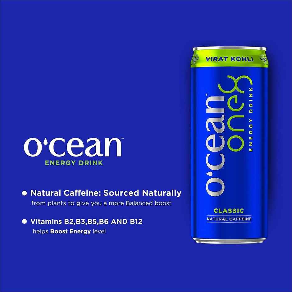 O'cean Energy Drink Can