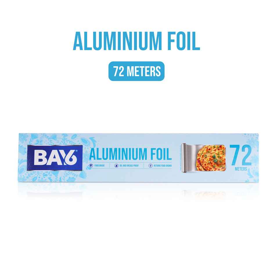 BAY6 Aluminium Foil 72 meters, 11 Microns