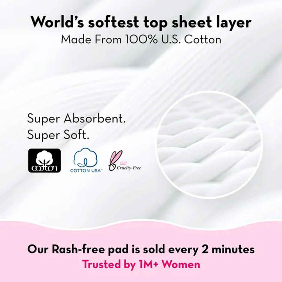 Plush Ultra Thin 24 XL + 18 XXL Sanitary Pads | Assorted Pack | Super Saver | 42 Pads