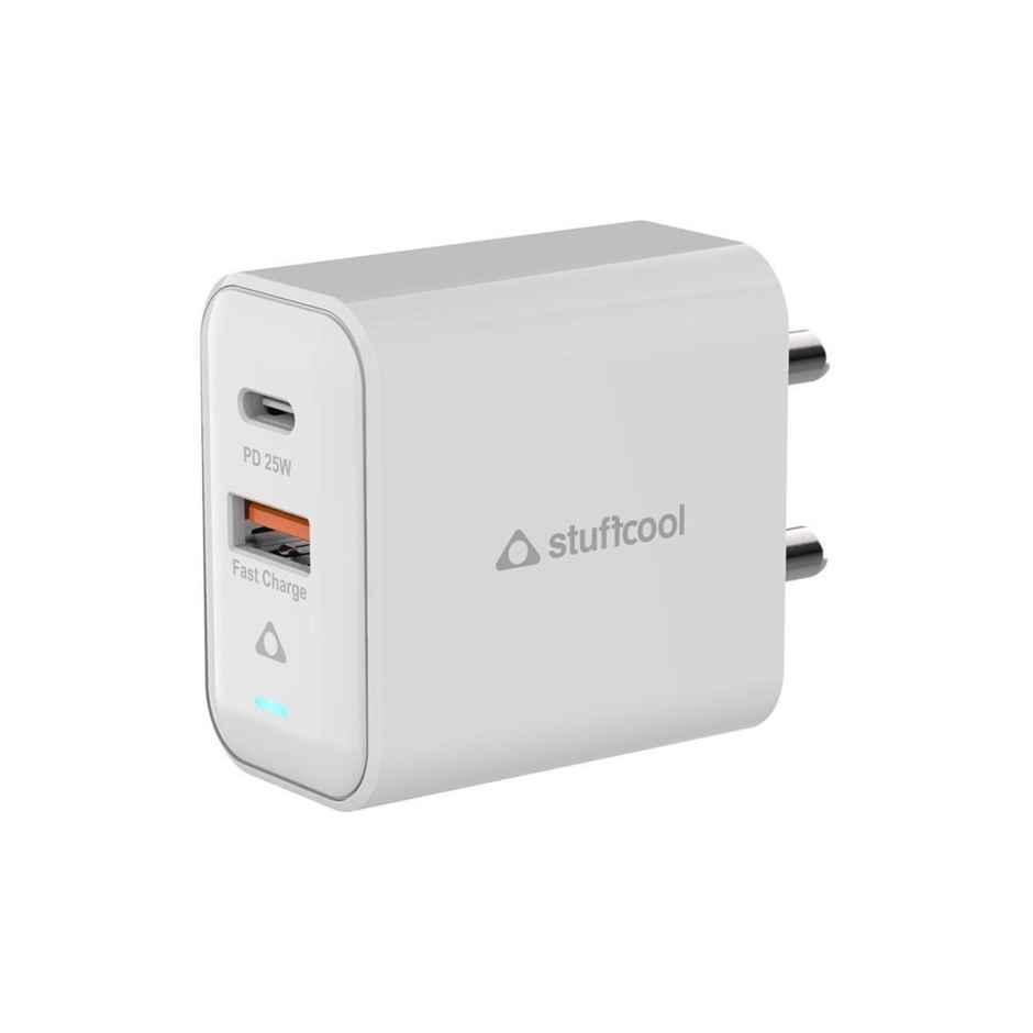 Stuffcool Flow 25W PD PPS Dual Port Charger