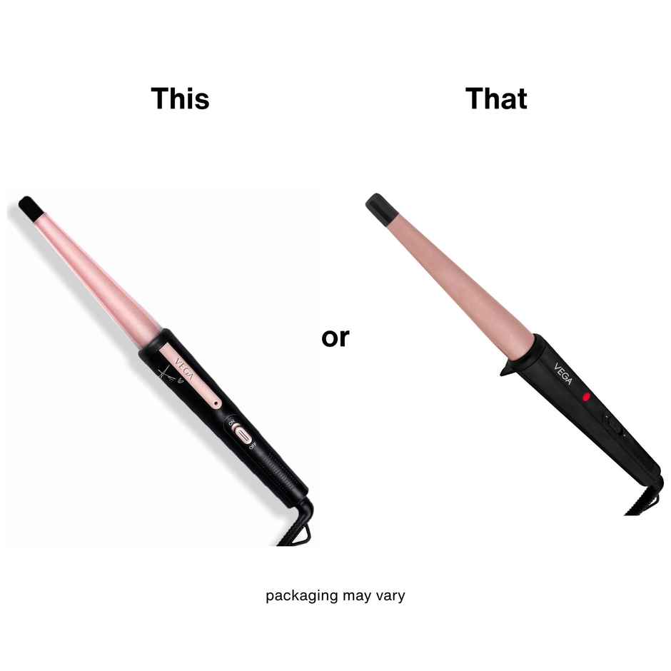 Vega I-Curl Hair Curler for Women with 13mm-25mm Barrel, Quick Heatup Technology, (VHCH-05)