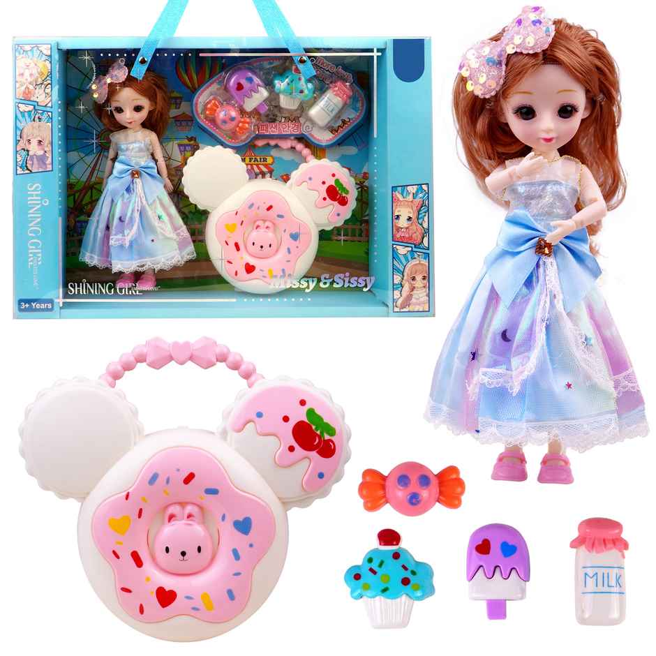 Toyshine Candy Doll Set With Purse | Roleplay Toy For Girls | 3+ Years Old