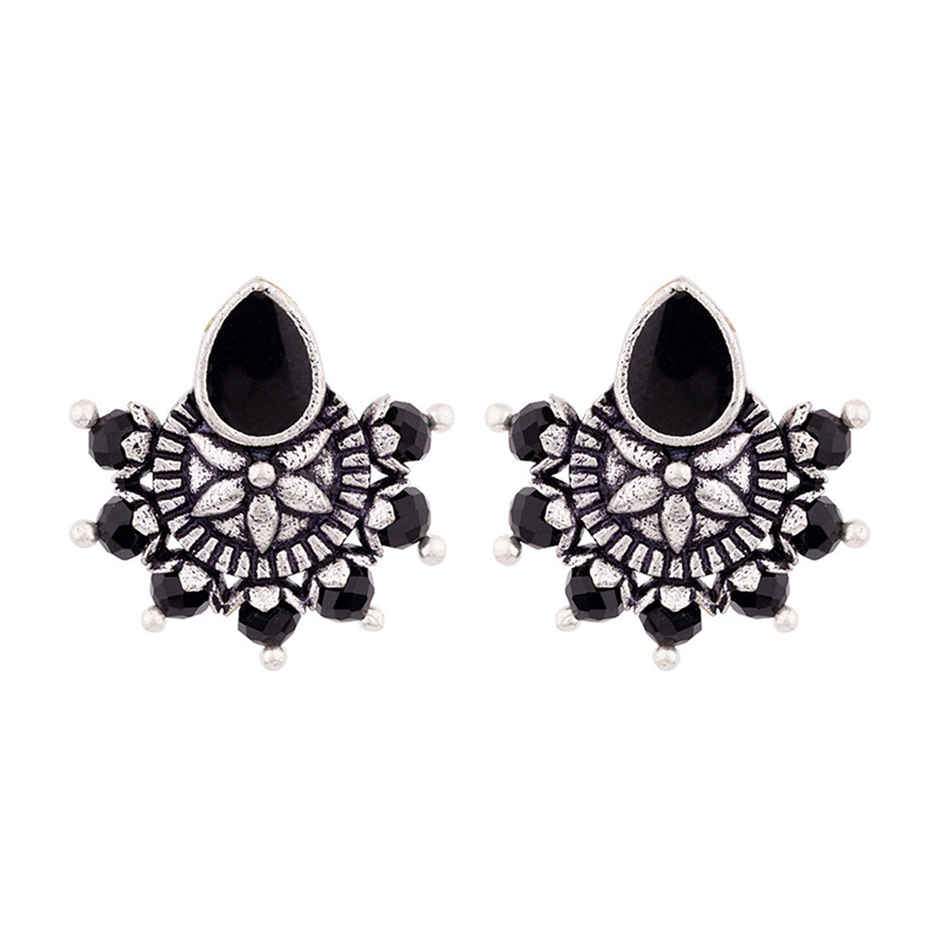 Voylla Nayantara Petals Motif Stud Earrings