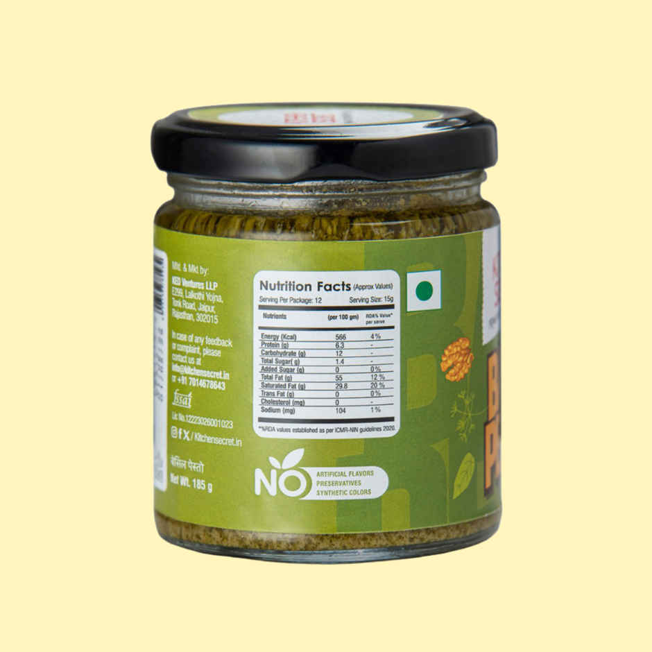 Kitchen Secret Basil Pesto