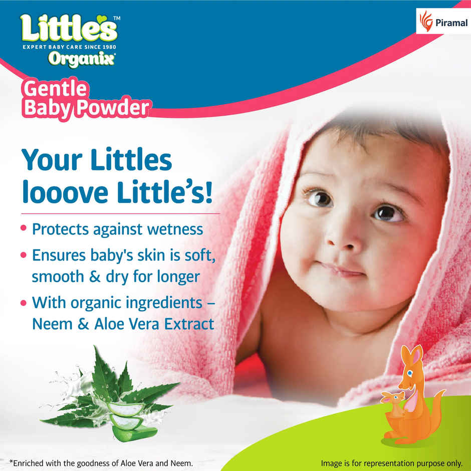 Little's Organix Gentle Baby Powder 