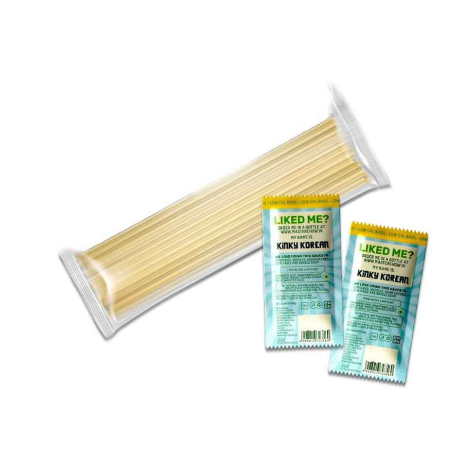 MasterChow Low Cal Basil Noodle Kit Cooking Sauce Noodles
