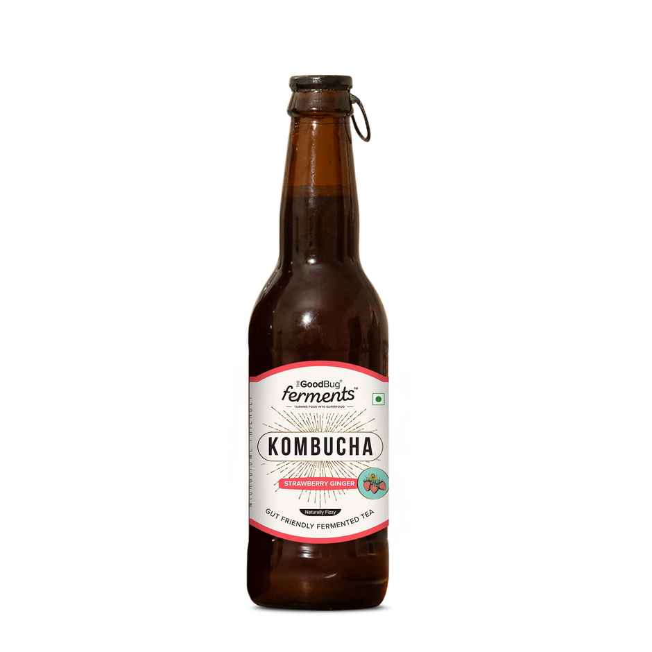 The Good Bug Kombucha - Strawberry Ginger