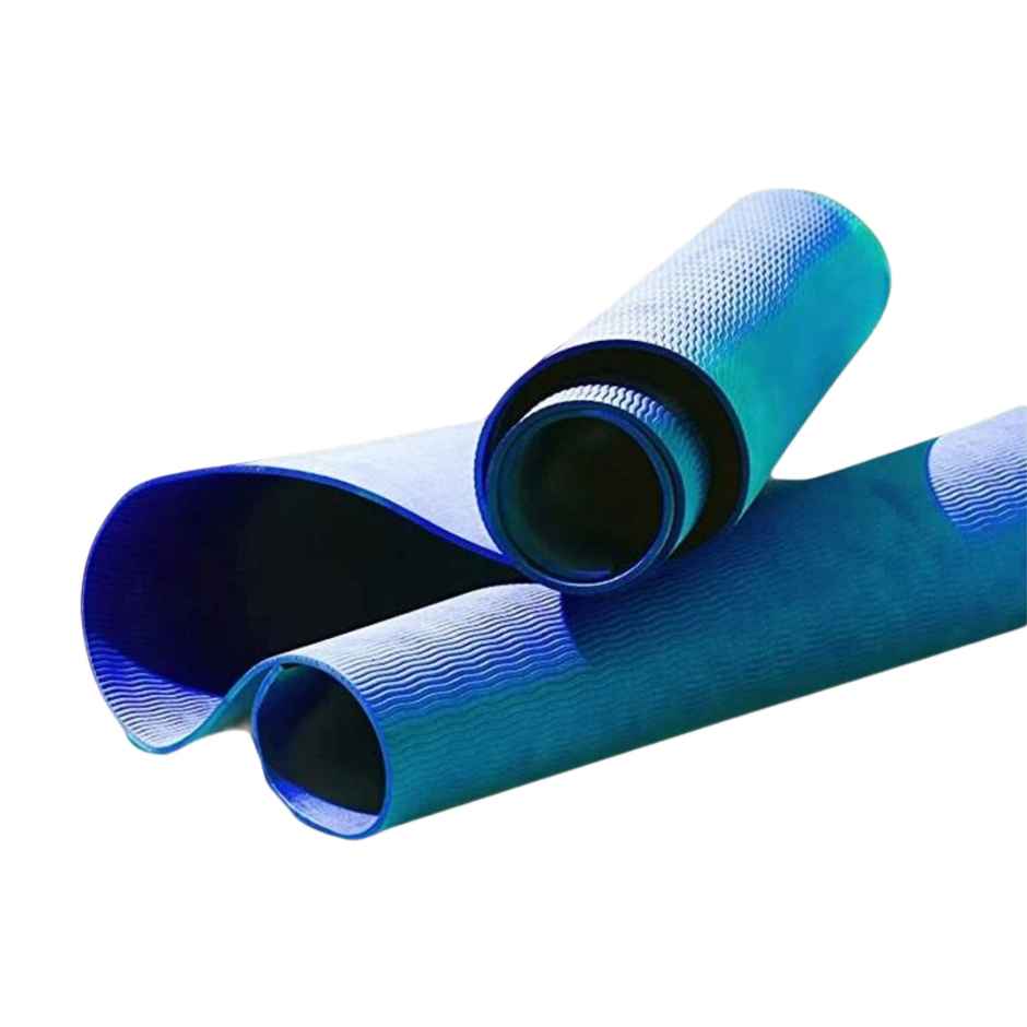 Elegant Weavers Yoga Mat 4mm (Colour May Vary) | Carry strap not included