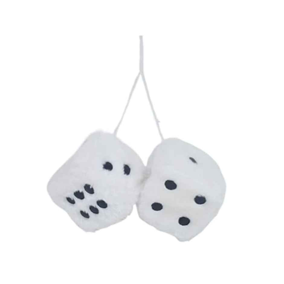 Divine Vibes Car Hanging Air Freshener Dice Pendant Rear View Mirror Charms Hanging