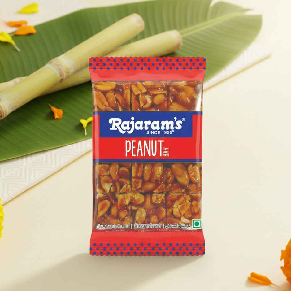 Rajaram's Peanut Bar | Chikki | Crunchy & Tasty