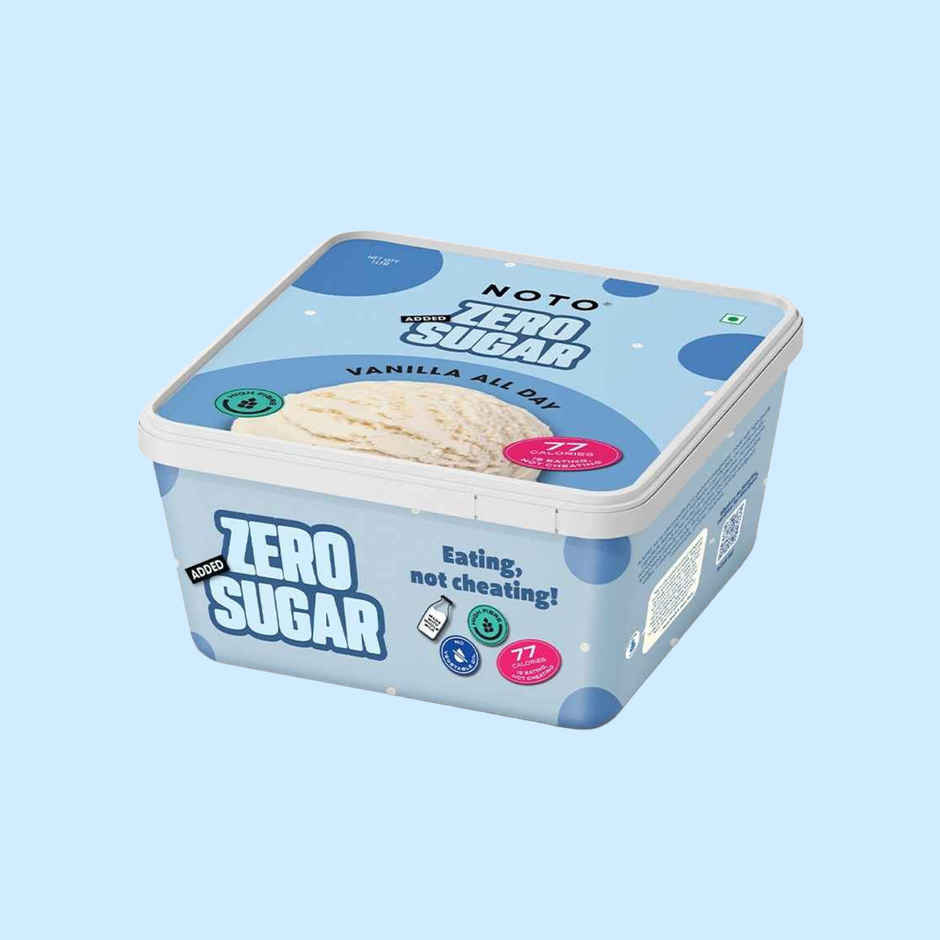 NOTO Vanilla Sugar Free, Guilt Free Tub