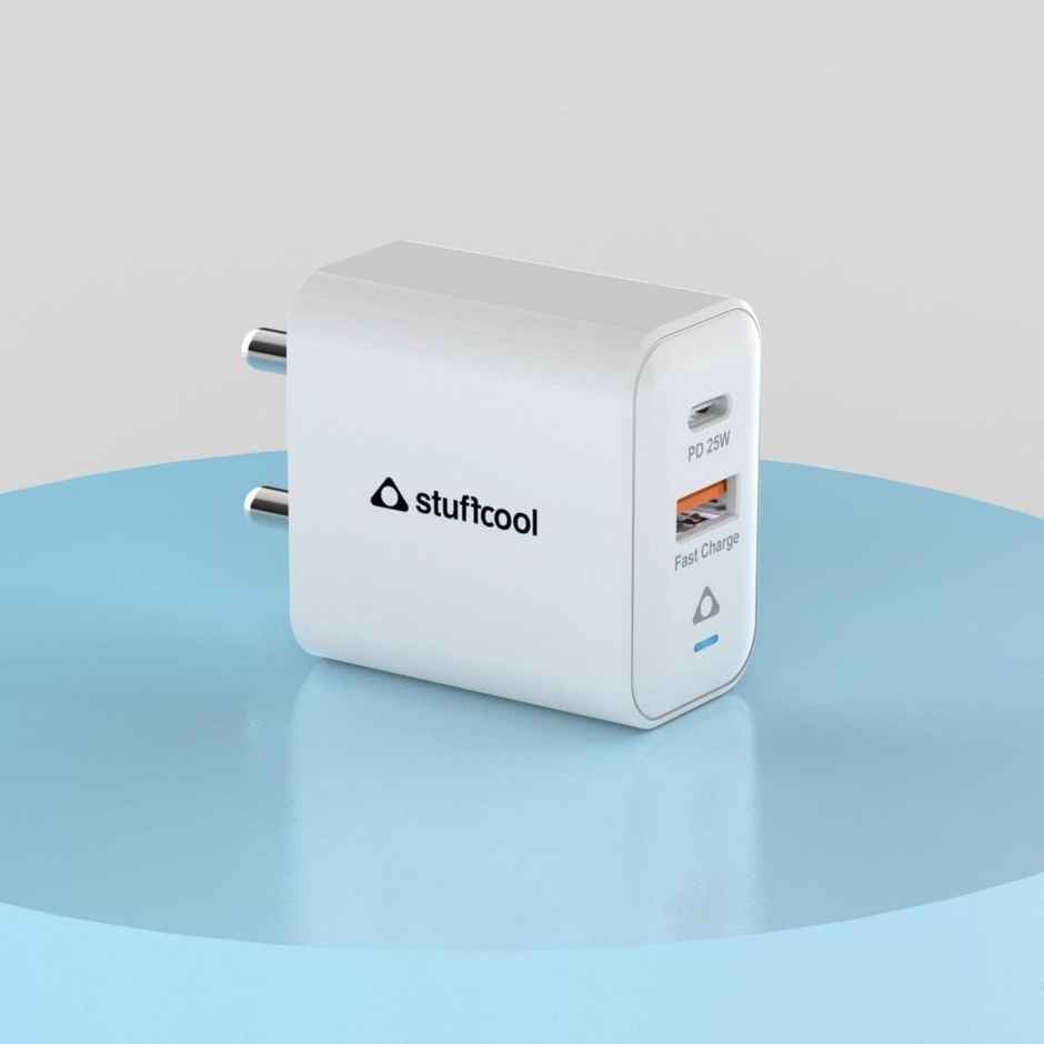 Stuffcool Flow 25W PD PPS Dual Port Charger