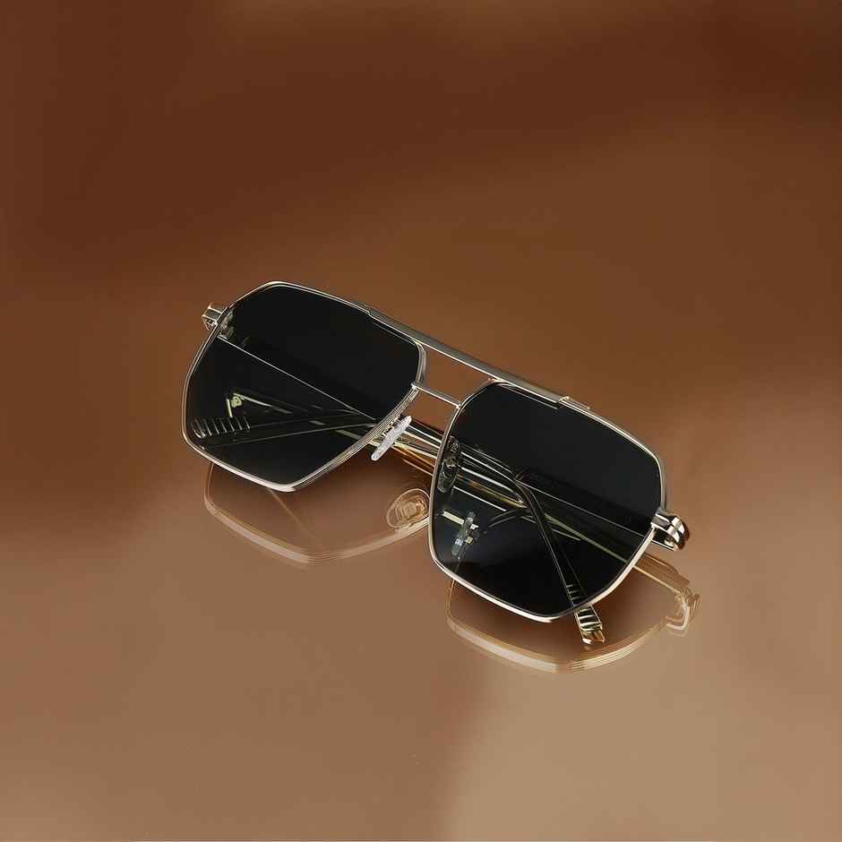 Carlton London Premium Men Rectangle Sunglasses With Polarised & UV Protected Lens CLSM138