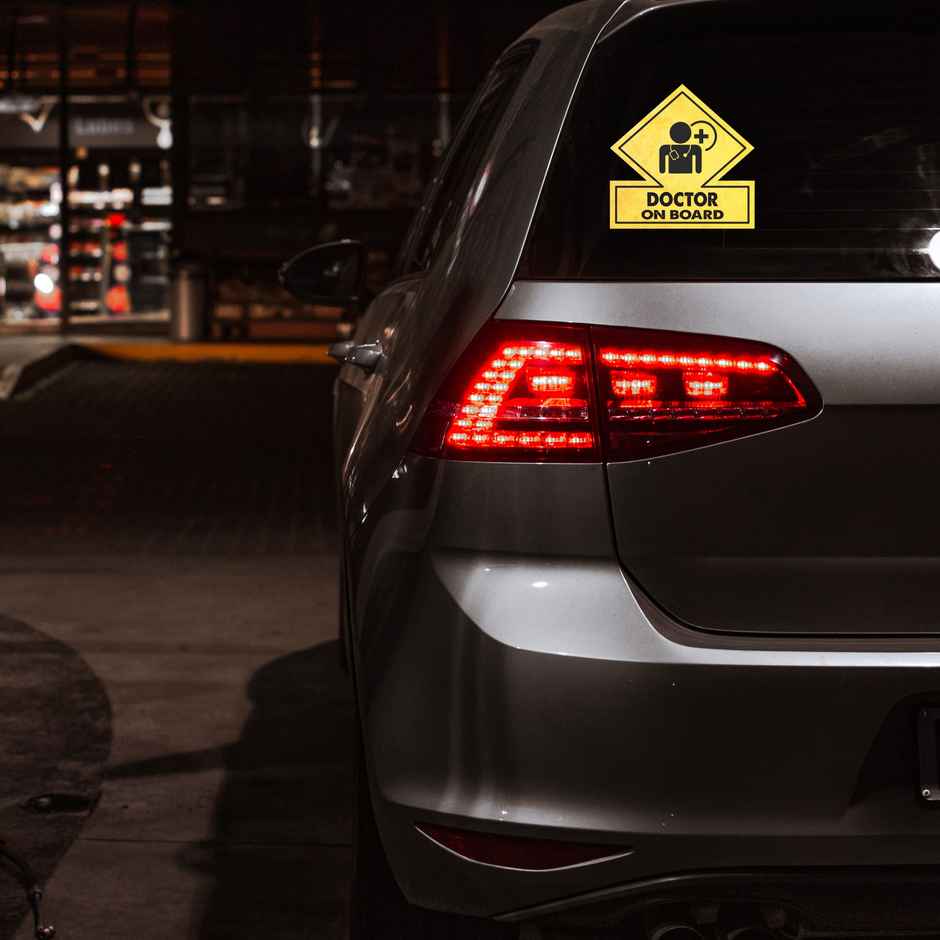 Samsidhi Auto Doctor on Board Car Sticker