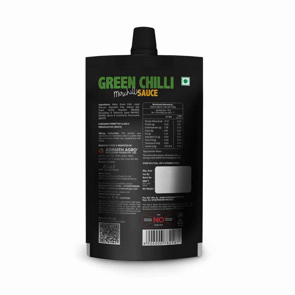 Winn Green Chilli Sauce