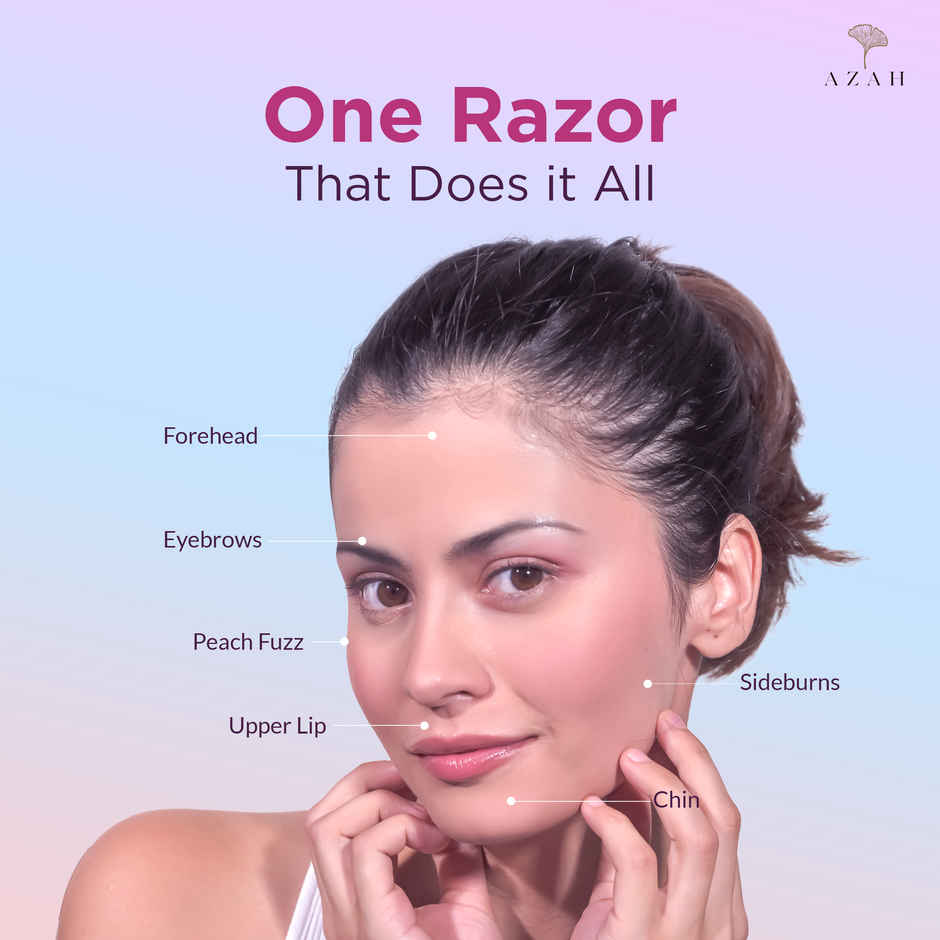 Azah Face Razor For Women (Pack Of 3)