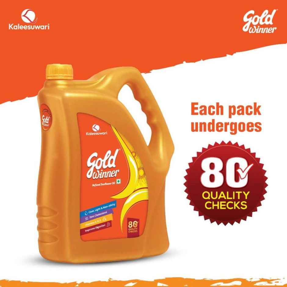 Gold Winner Refined Sunflower Oil - Jar