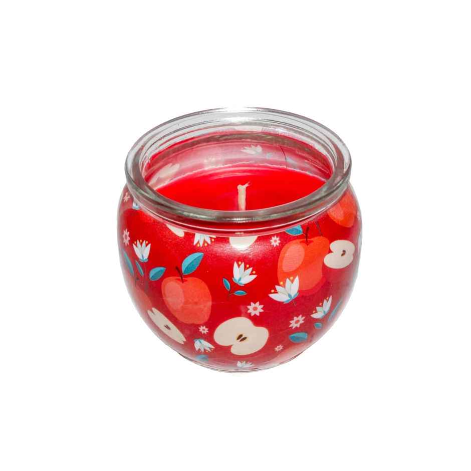 Shrink Sleeve Glass Candle | Apple & Cinnamon | Pan Aromas