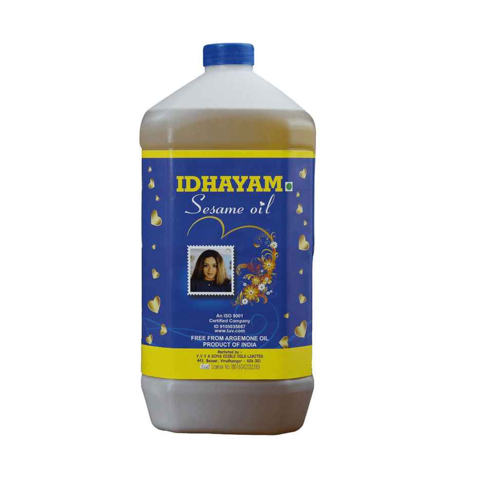 Idhayam Gingelly Oil Can