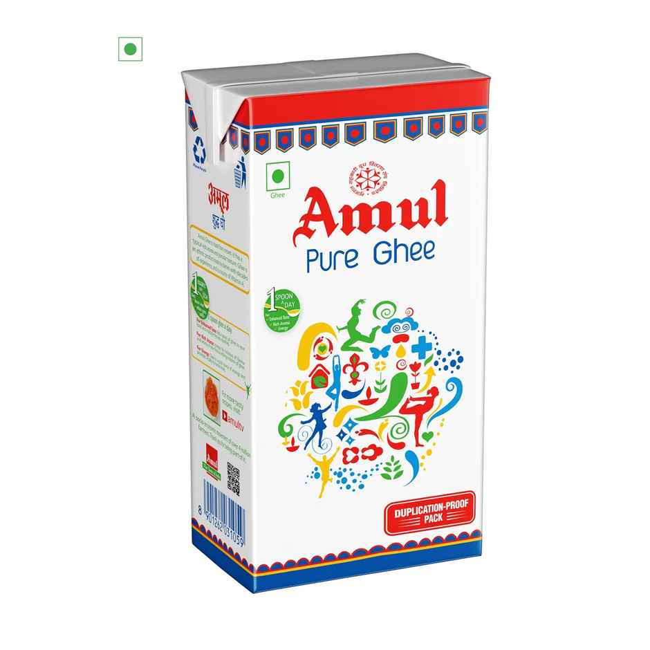 Amul Pure Ghee | Carton | Classic & Authentic
