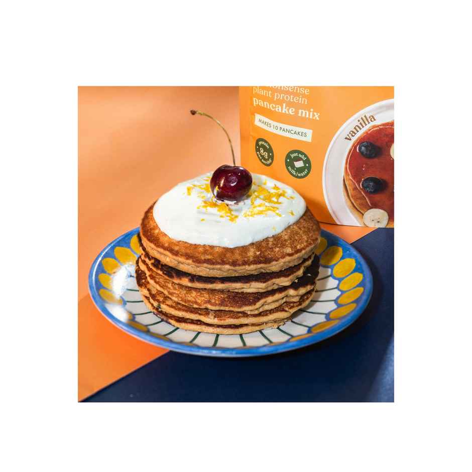 Cosmix No-Nonsense Protein Pancake mix | 8g Protein/Serving | Vanilla - 200g