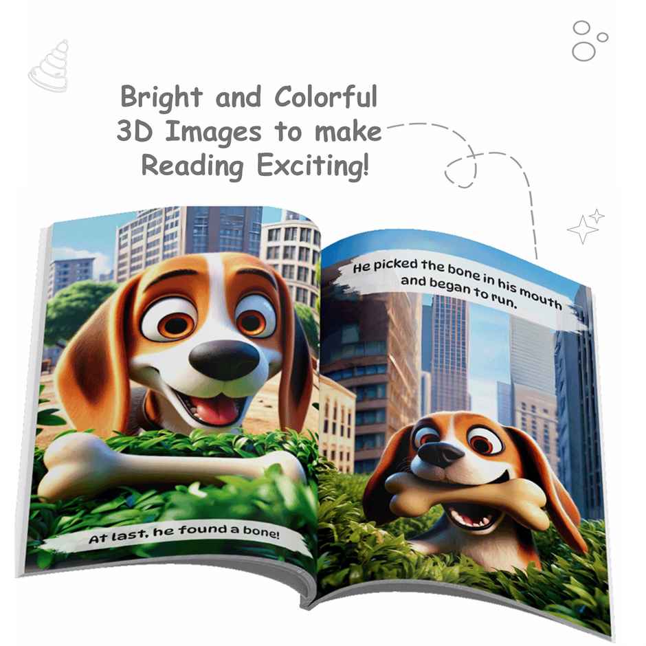Physics Wallah 10 Bedtime Story Book Set For Children|Short Animal tales | 3- 10 Years