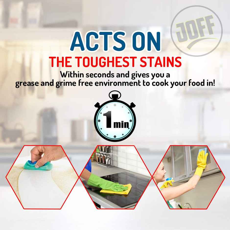 Joff Kitchen Degreaser Cleaner | Super Saver Refill Pack