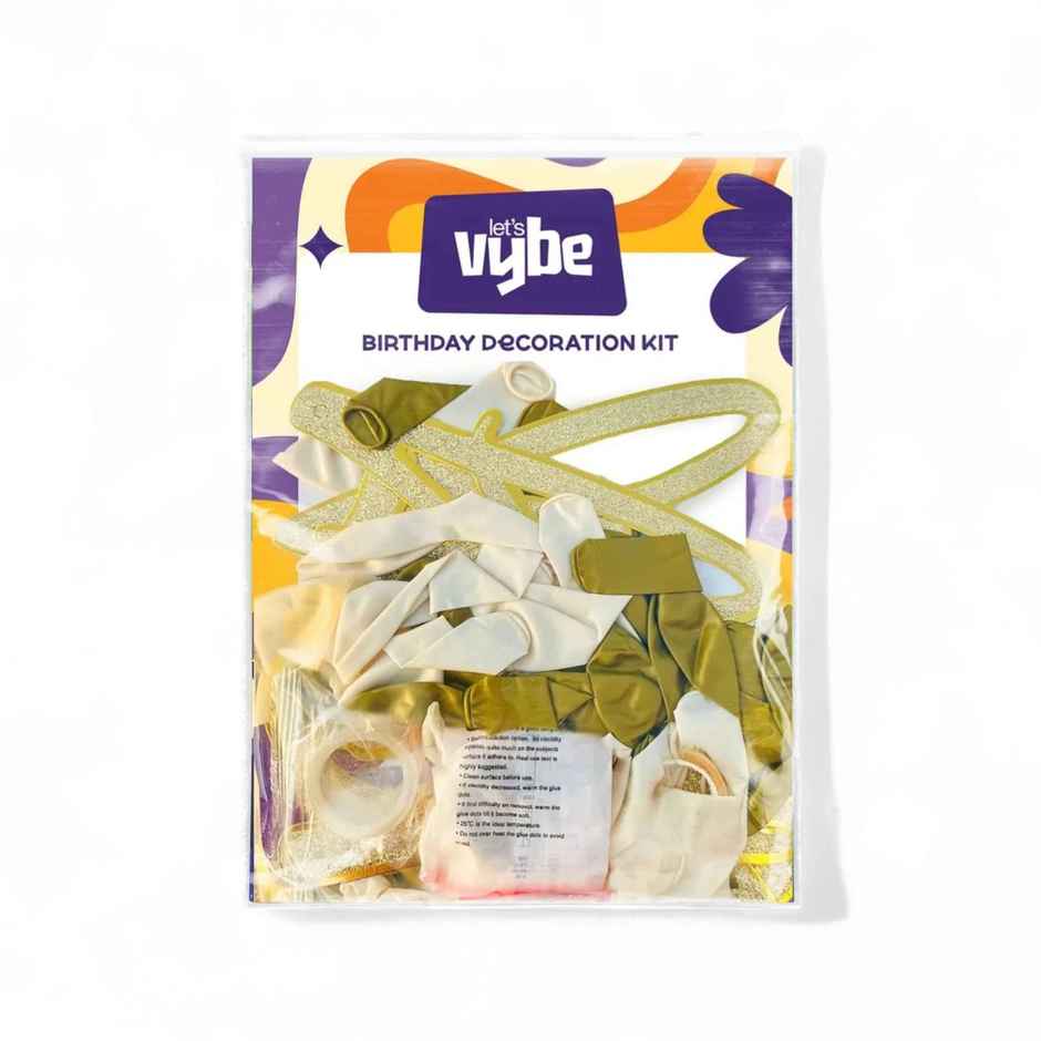 Birthday Decoration Kit | Let's Vybe