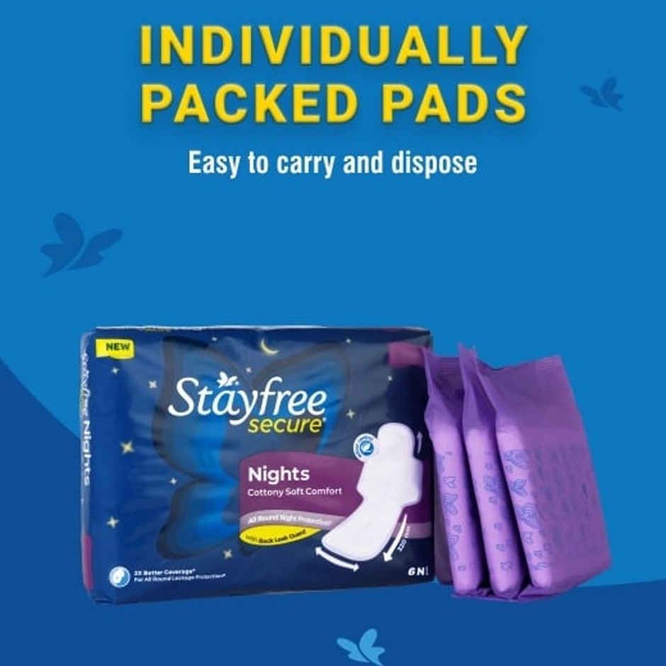Cadbury Bournville Rich Cocoa 70% Dark Chocolate Bar (75g) & Stayfree Secure Nights Xxl Sanitary Pads (40pc) Combo
