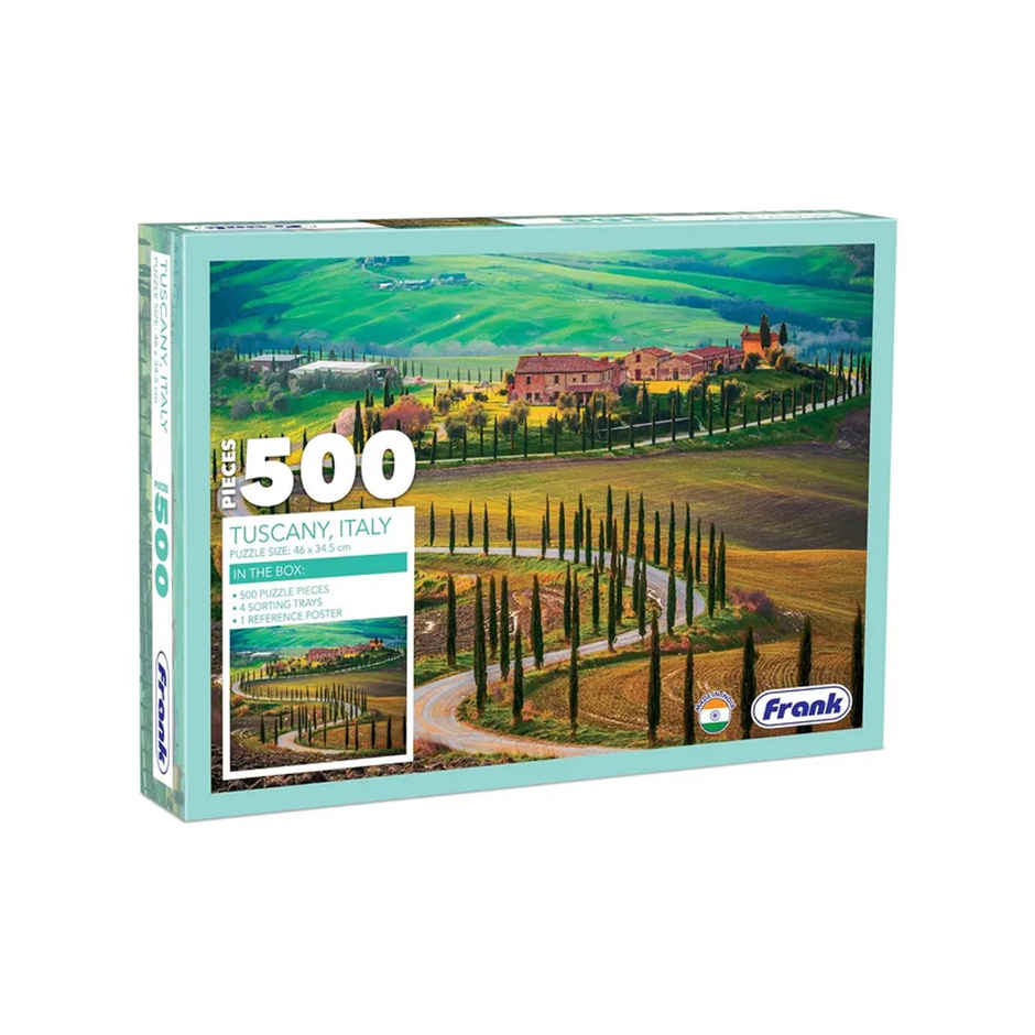 Frank Tuscany, Italy - 500 Pieces Jigsaw Puzzle