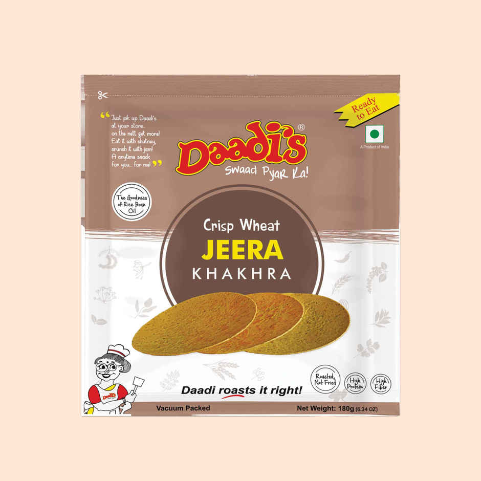 Daadi's Jeera Khakhra | Crispy Snack