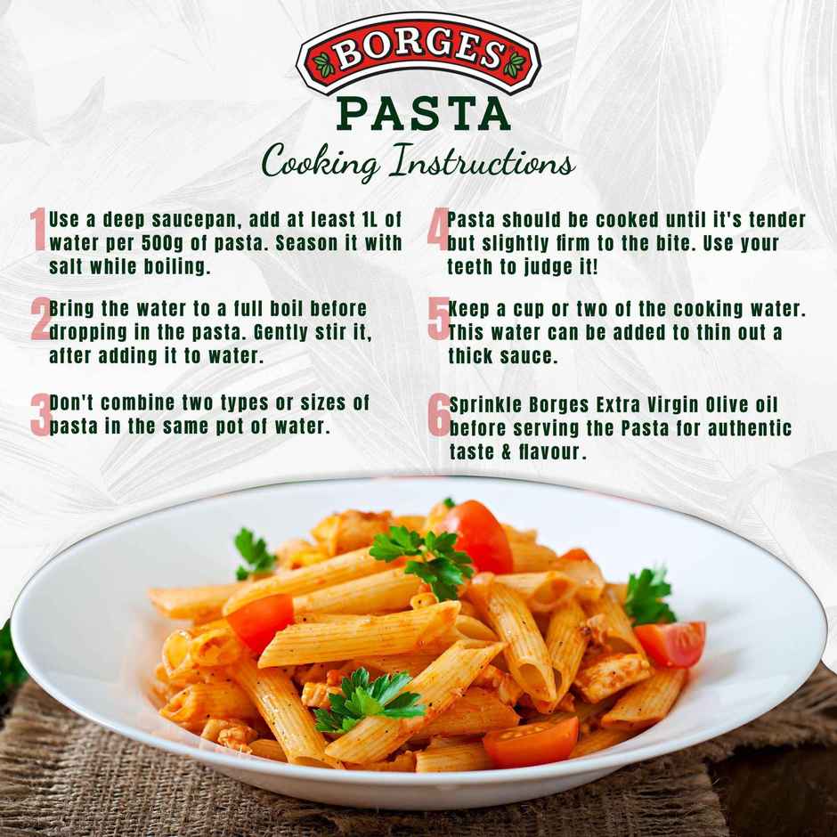 Borges Whole Durum Wheat Pasta Penne Rigate