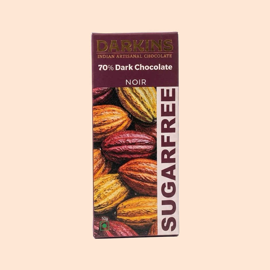 Darkins Sugar Free Dark Chocolate 70% Noir
