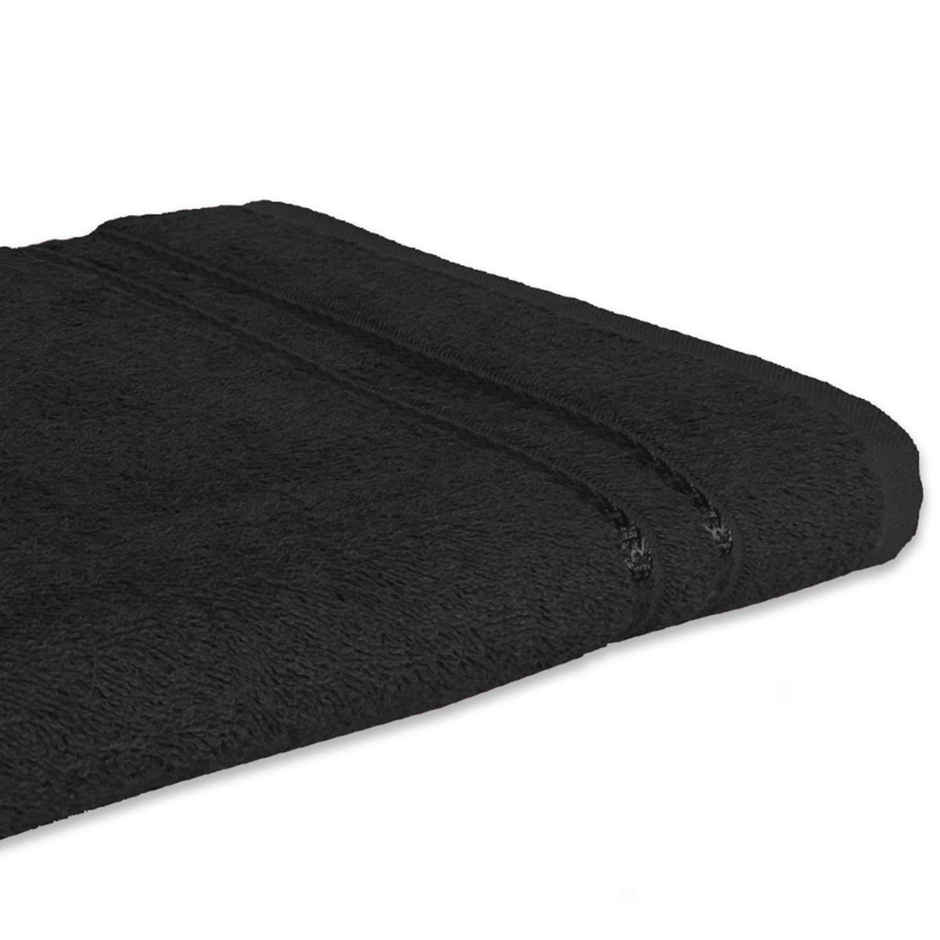 Welspun 100% Cotton Quik Dry Black Bath Towel For Men And Women