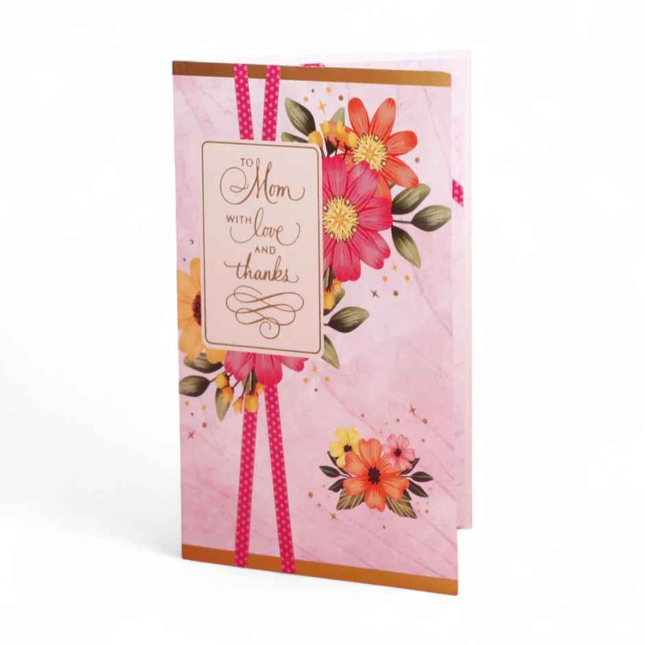 To Mom With Love & Thanks Greeting Card | Archies