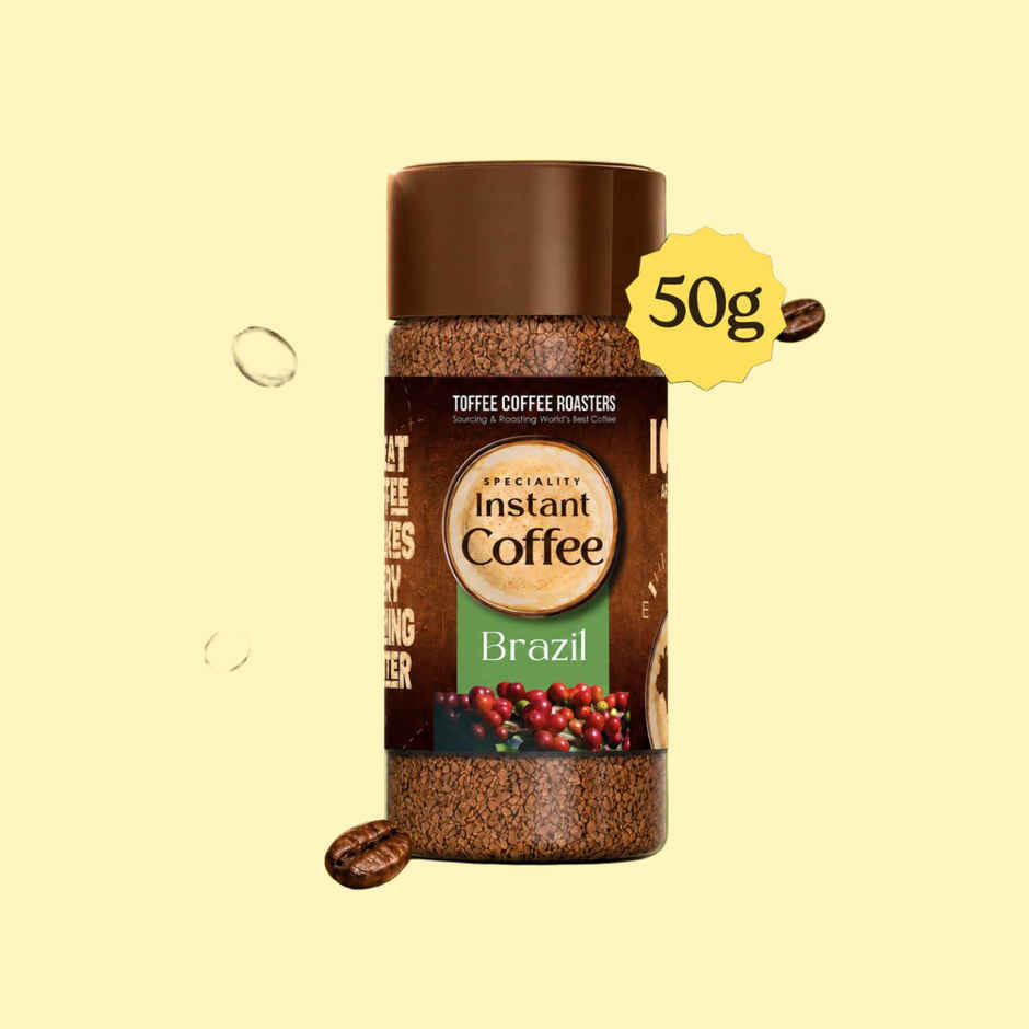 Toffee Brazil Speciality Coffee Roasters Organic Instant Coffee
