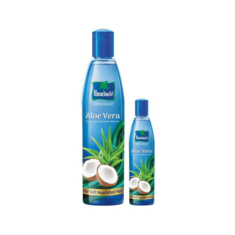 Parachute Advansed Aloe Vera Hair Oil - Coconut for Nourishment, Aloe Vera For Soft Hair