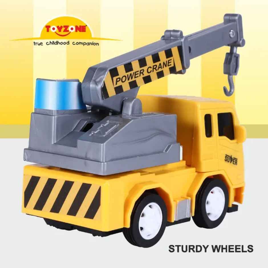 Toyzone Construction Vehicles - Crane