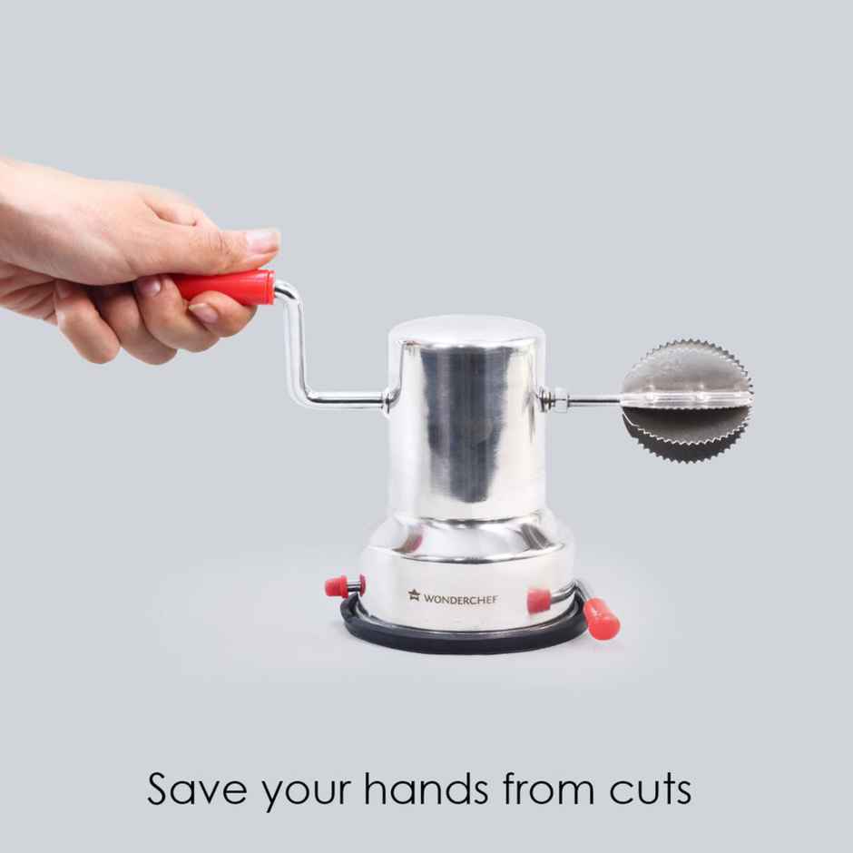 Wonderchef Stainless Steel Vaccum Base Coconut Scraper