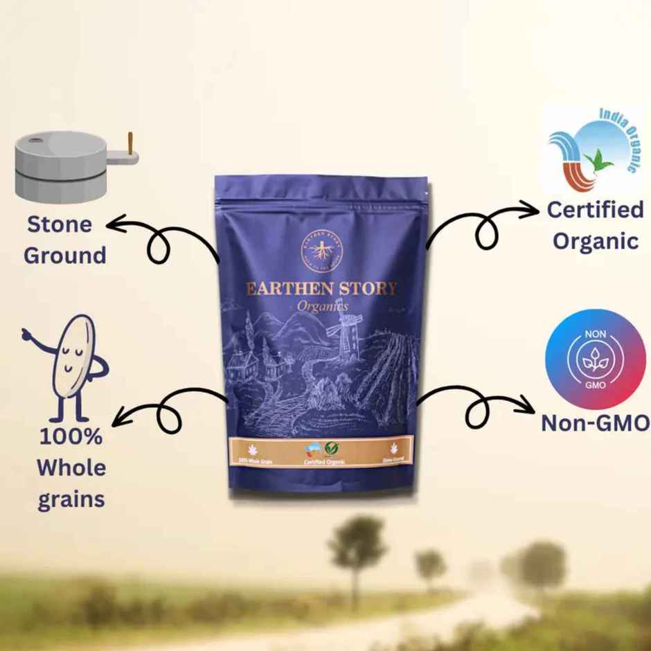 Earthen Story Organic Bajra Atta