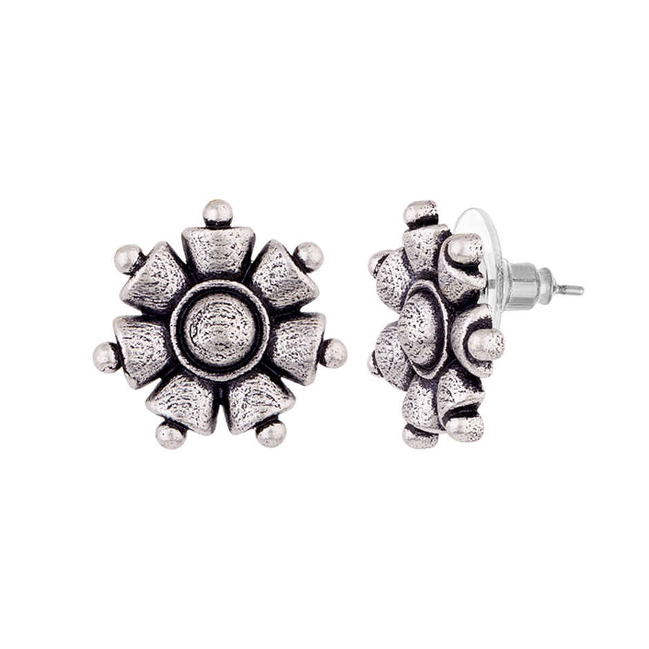 Voylla Nayantara Floral Motif Stud Earrings