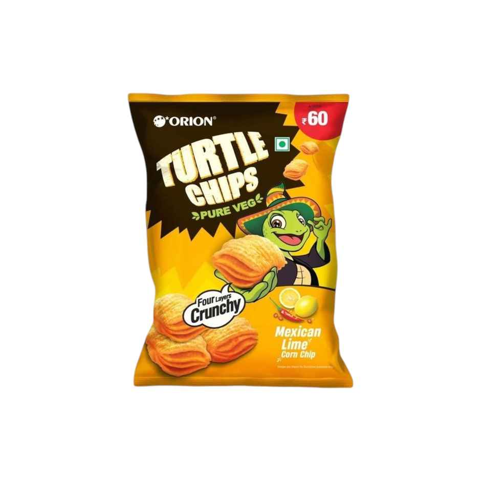 Orion Turtle Chips - Mexican lime Korean corn chips