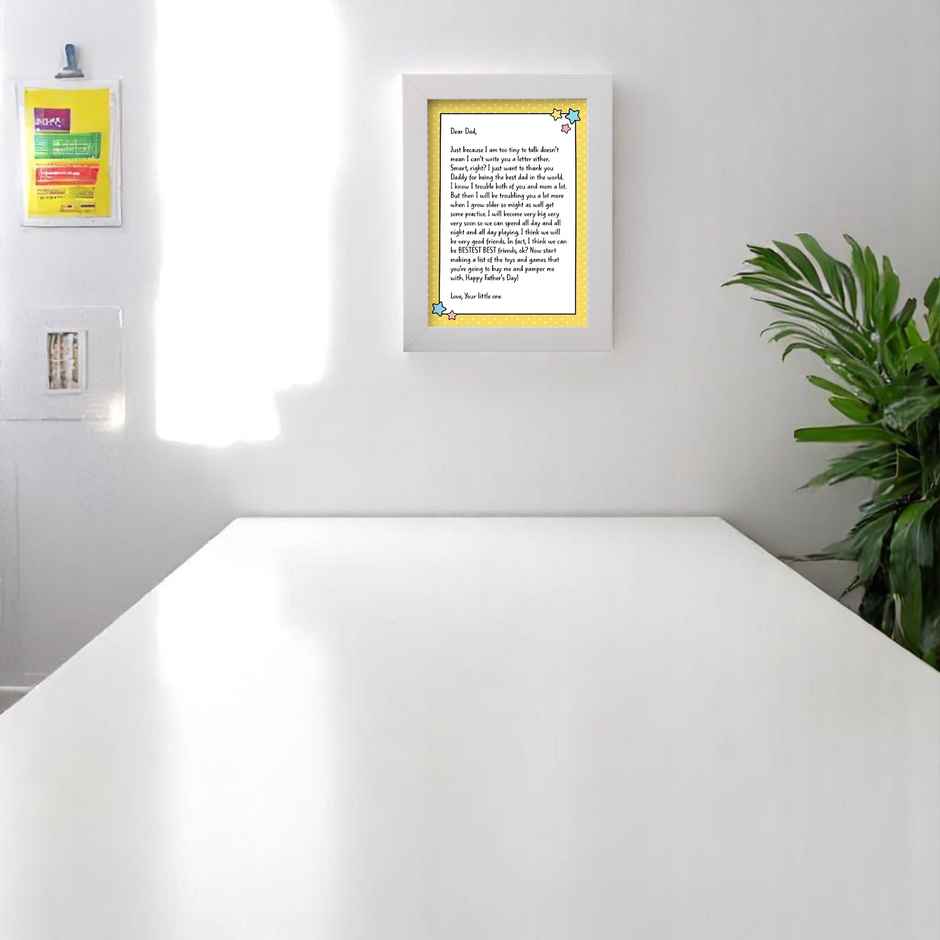 Happy Mail Letter From Baby For Expecting Dads