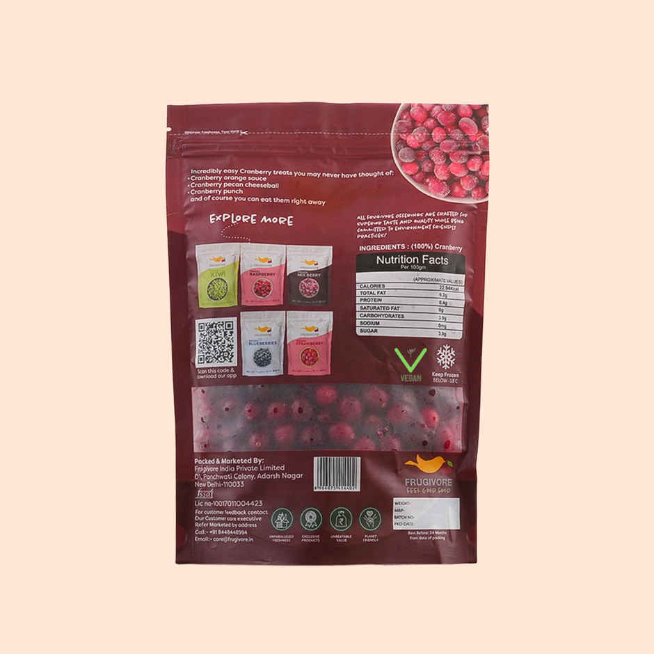 Frugivore Frozen Cranberry