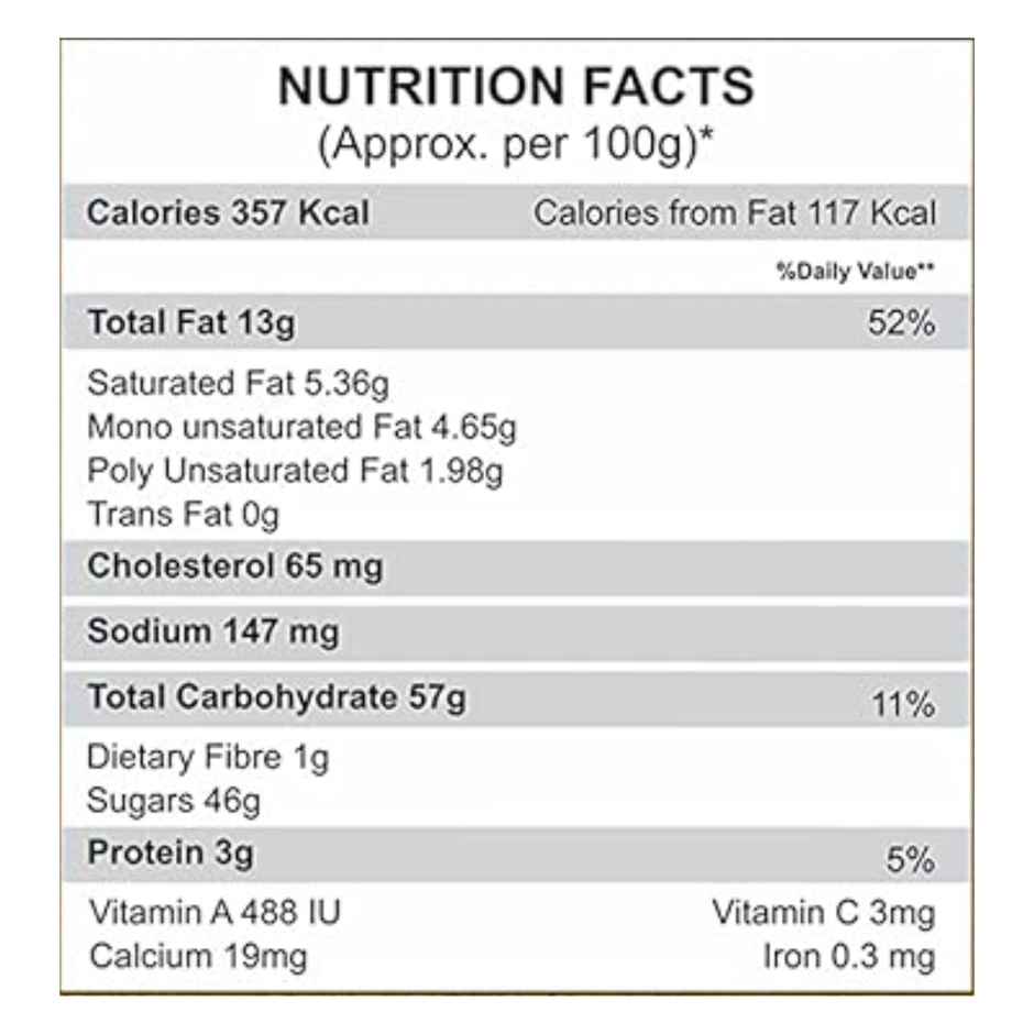 Karachi Bakery Double Choco Chip Cake Combo
