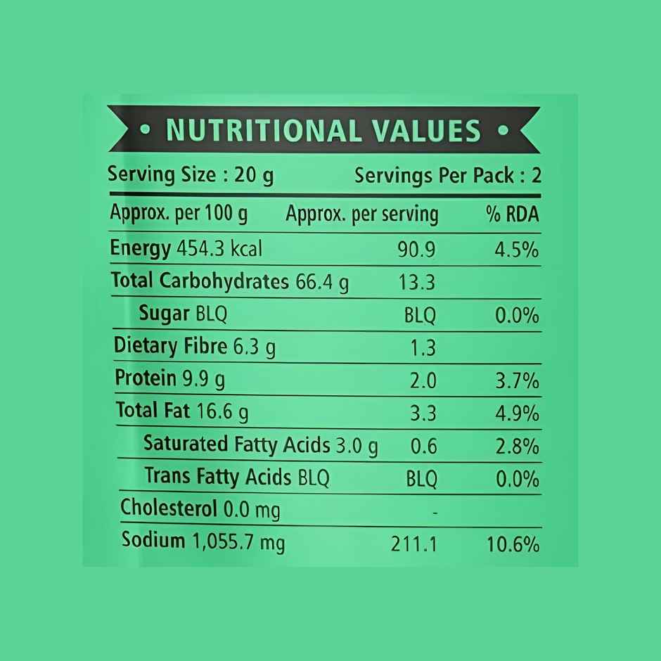 Heka Bites Roasted Quinoa Puffs Indian Chaat | Low Calorie & Healthy Snacks